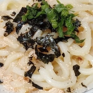 レンジだけで！簡単たらこうどん